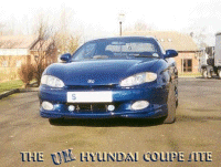 Hyundai Coupe Front Bumper Spoiler