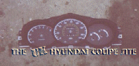 Hyundai Coupe Original Gauges