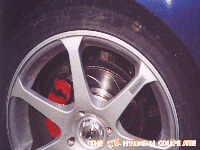 Hyundai Coupe Grooved Discs
