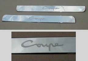Hyundai Coupe Stainless steel sills